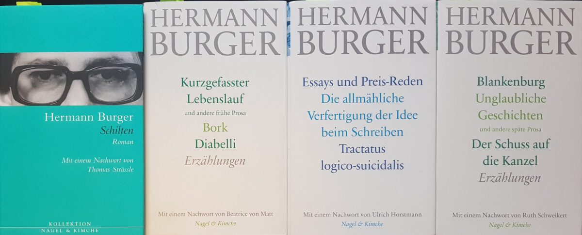 Inspirationsquelle: Hermann Burger
